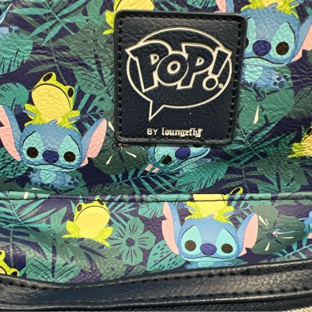 POP Loungefly Disney Tropical Lilo & Stitch Backpack Purse One Size